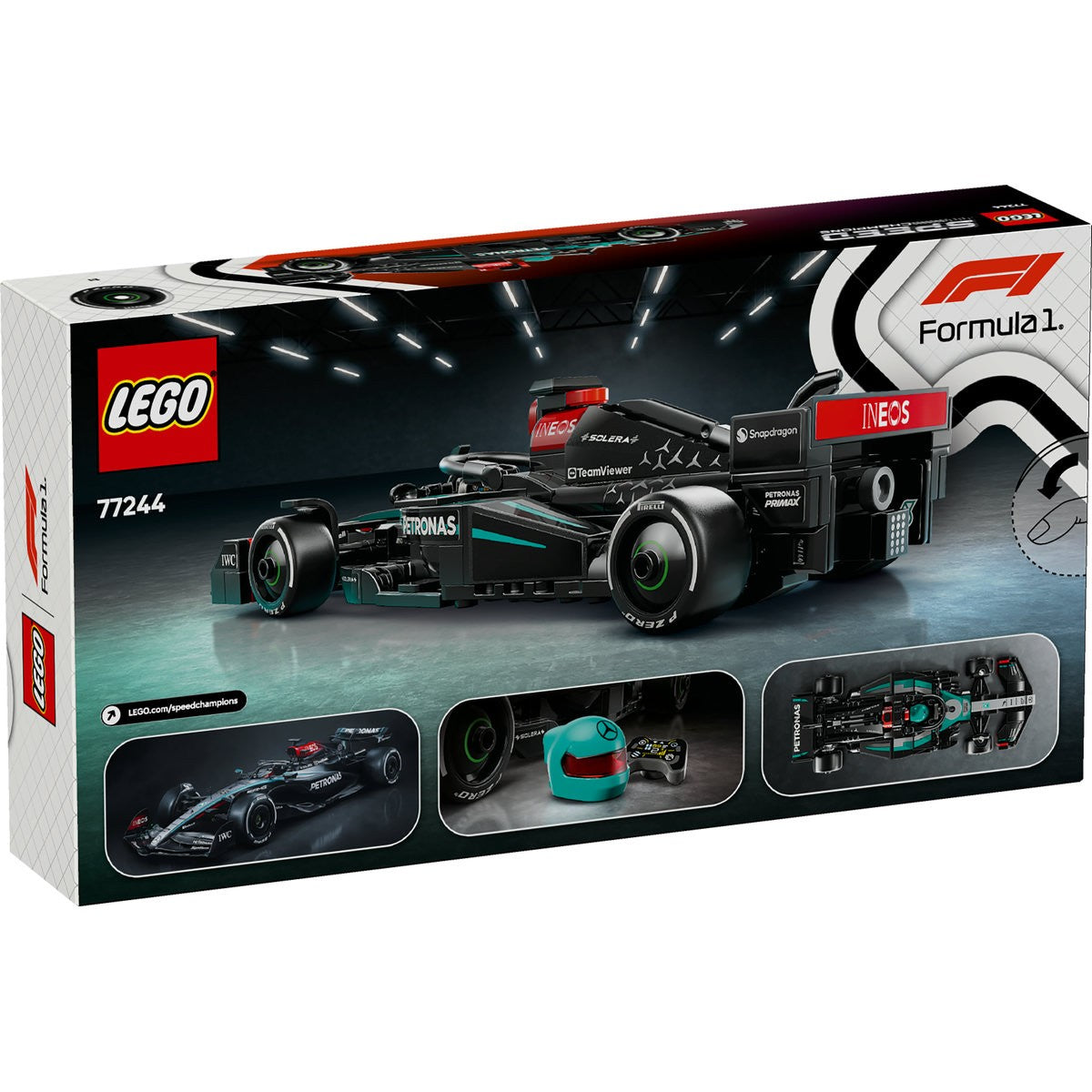 LEGO SPEED CHAMPIONS MASINA DE CURSE F1 MERCEDES AMG W15 77244