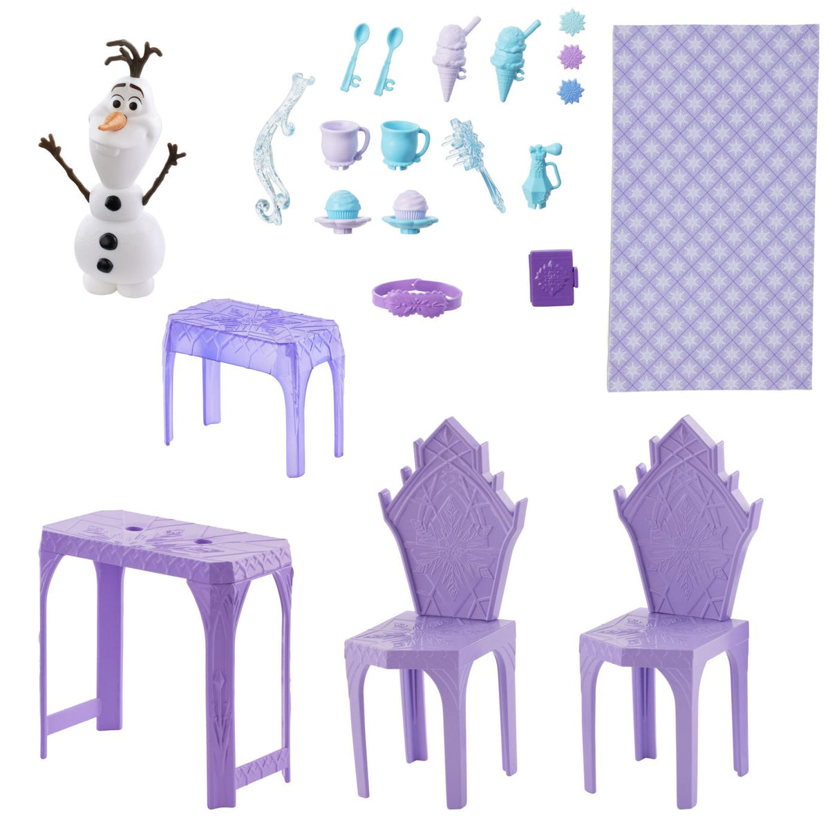DISNEY FROZEN SET REGATUL DE GHEATA CU FIGURINE SI ACCESORII