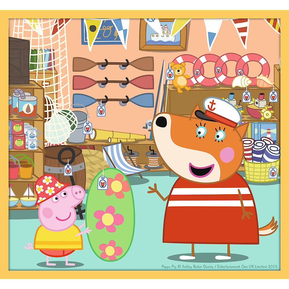 PUZZLE TREFL 10IN1 INTALNESTE-O PE PEPPA PIG