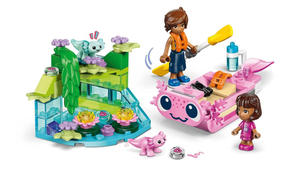 LEGO FRIENDS BARCA AXOLOTL PENTRU AVENTURI 42681