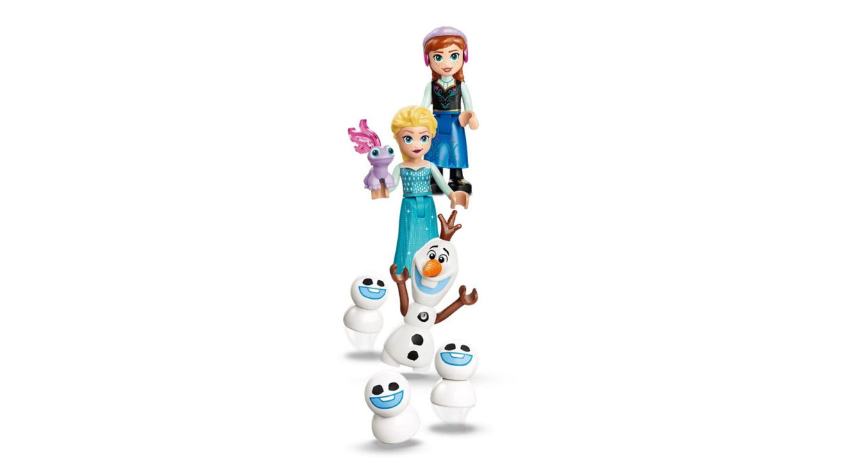 LEGO DISNEY FROZEN AVENTURA CU SANIA PE SINE LA CASTELUL DE GHEATA AL ELSEI 43281