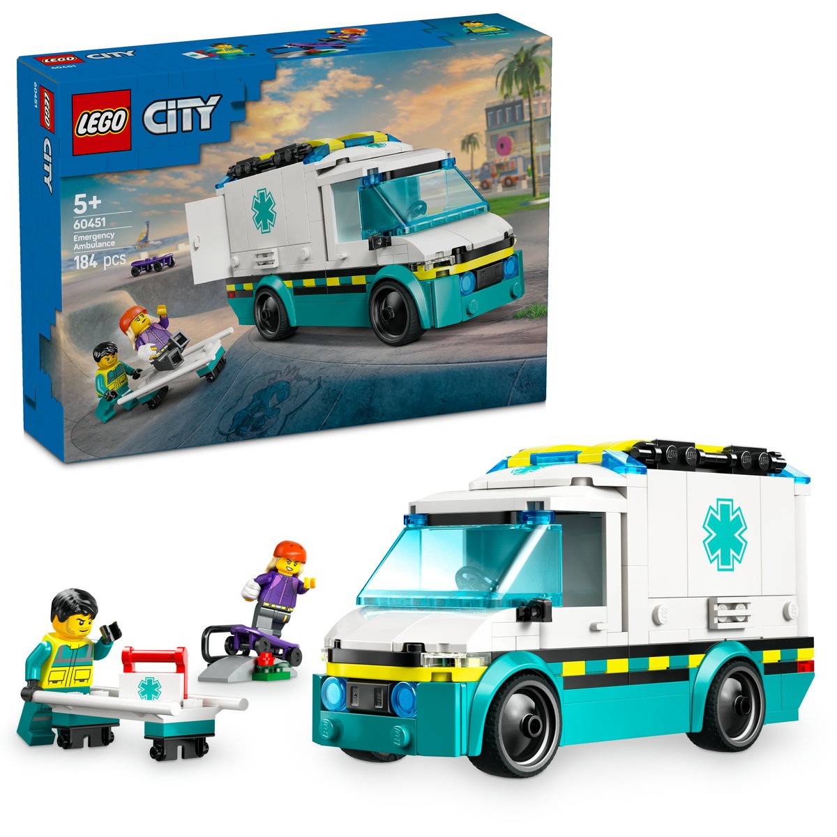 LEGO CITY AMBULANTA DE URGENTE 60451