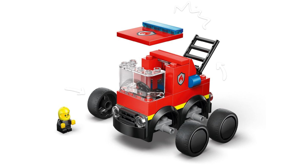 LEGO CITY VEHICULE CAMIONETA DE POMPIERI 60482