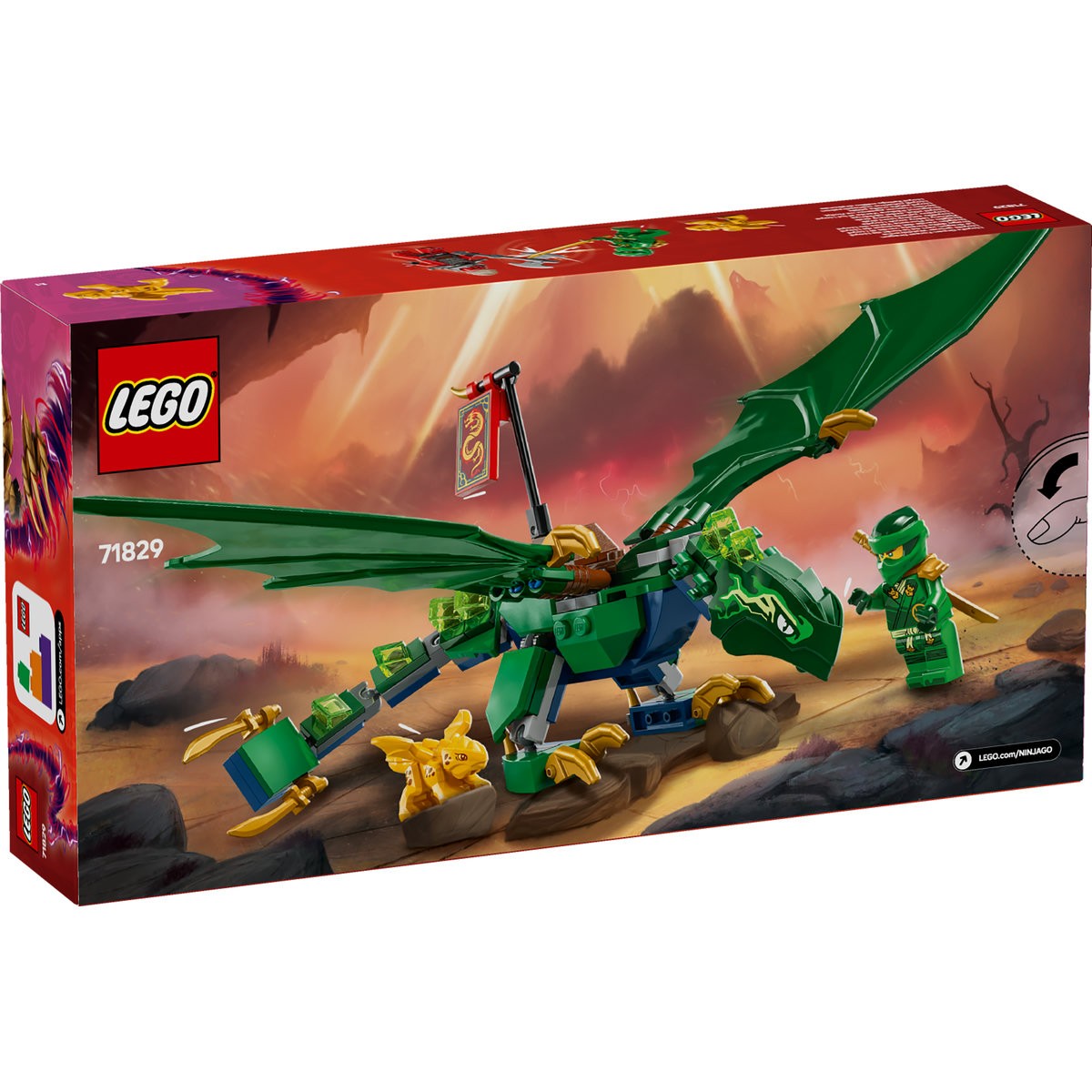 LEGO NINJAGO DRAGONUL DE PADURE AL LUI LLOYD 71829