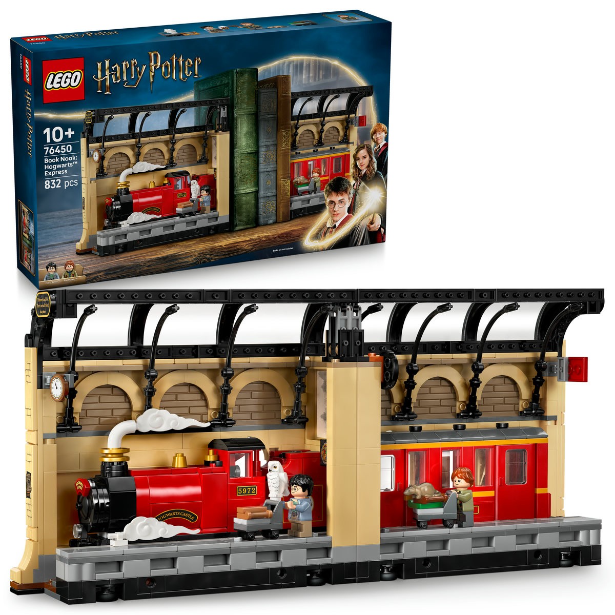 LEGO HARRY POTTER COLTUL CU CARTI EXPRESUL HOGWARTS 76450