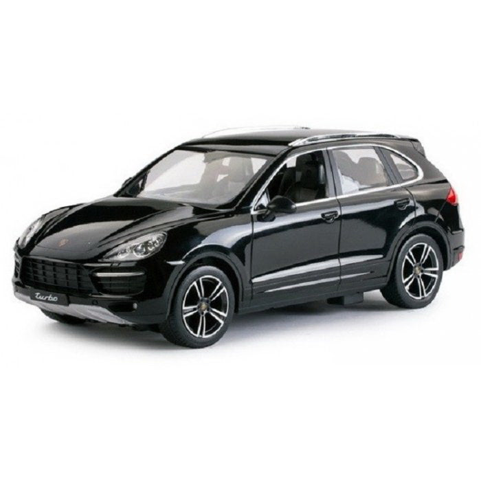 MASINA CU TELECOMANDA PORSCHE CAYENNE TURBO NEGRU CU SCARA 1 LA 14