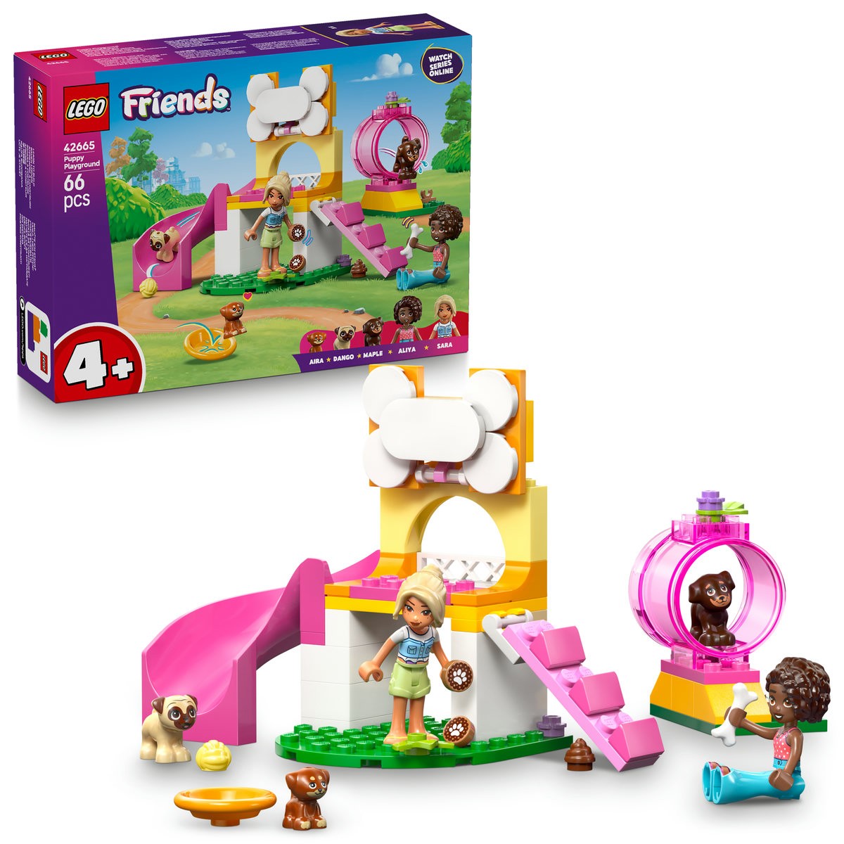 LEGO FRIENDS LOC DE JOACA PENTRU CATELUSI 42665