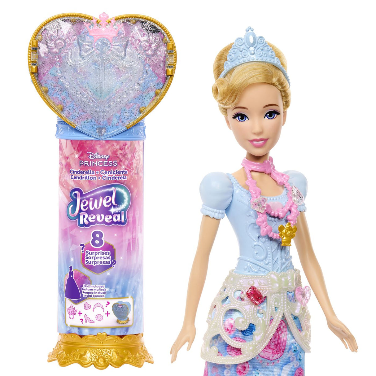 DISNEY PRINCESS JEWEL REVEAL PAPUSA CENUSAREASA