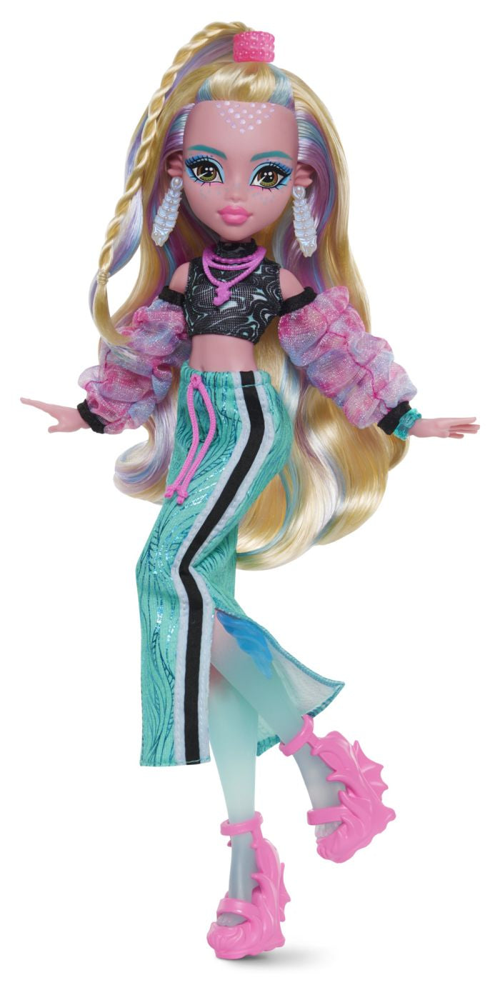 MONSTER HIGH PAPUSA LAGOONA BLUE CU ACCESORII