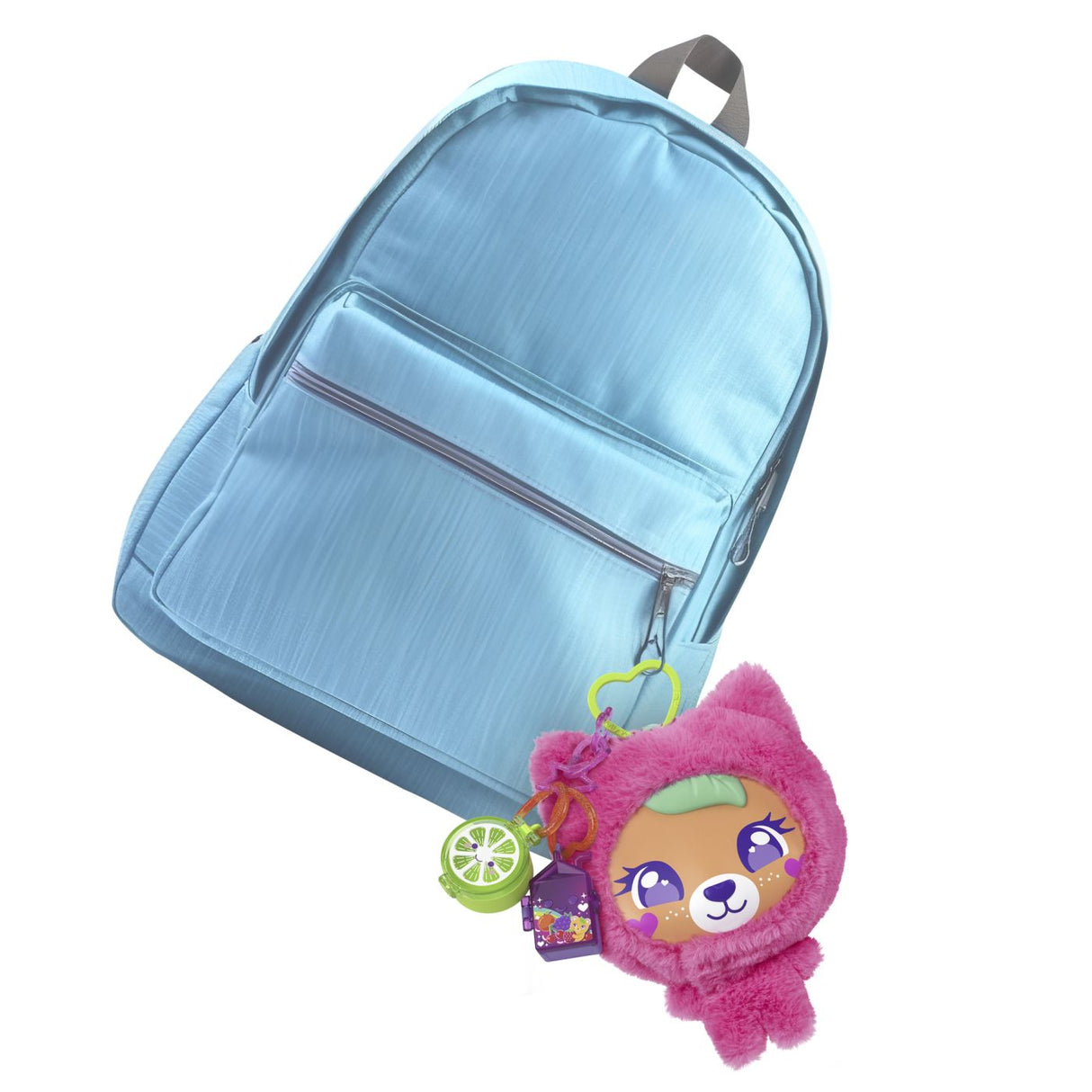POLLY POCKET SET GENTUTA ANIMALUT URSULET ROZ CU ACCESORII