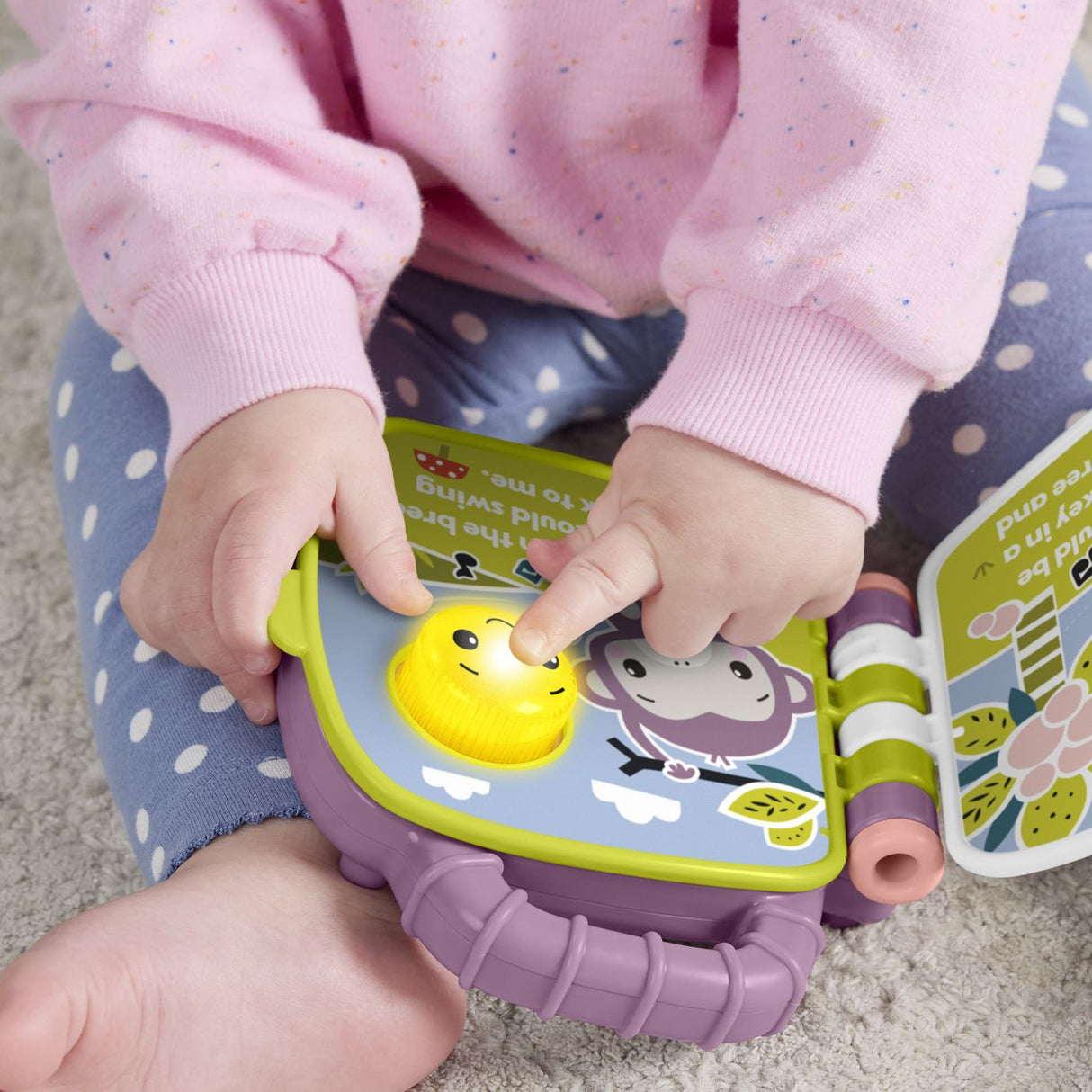FISHER PRICE CARTE MUZICALA MAIMUTICA MOV