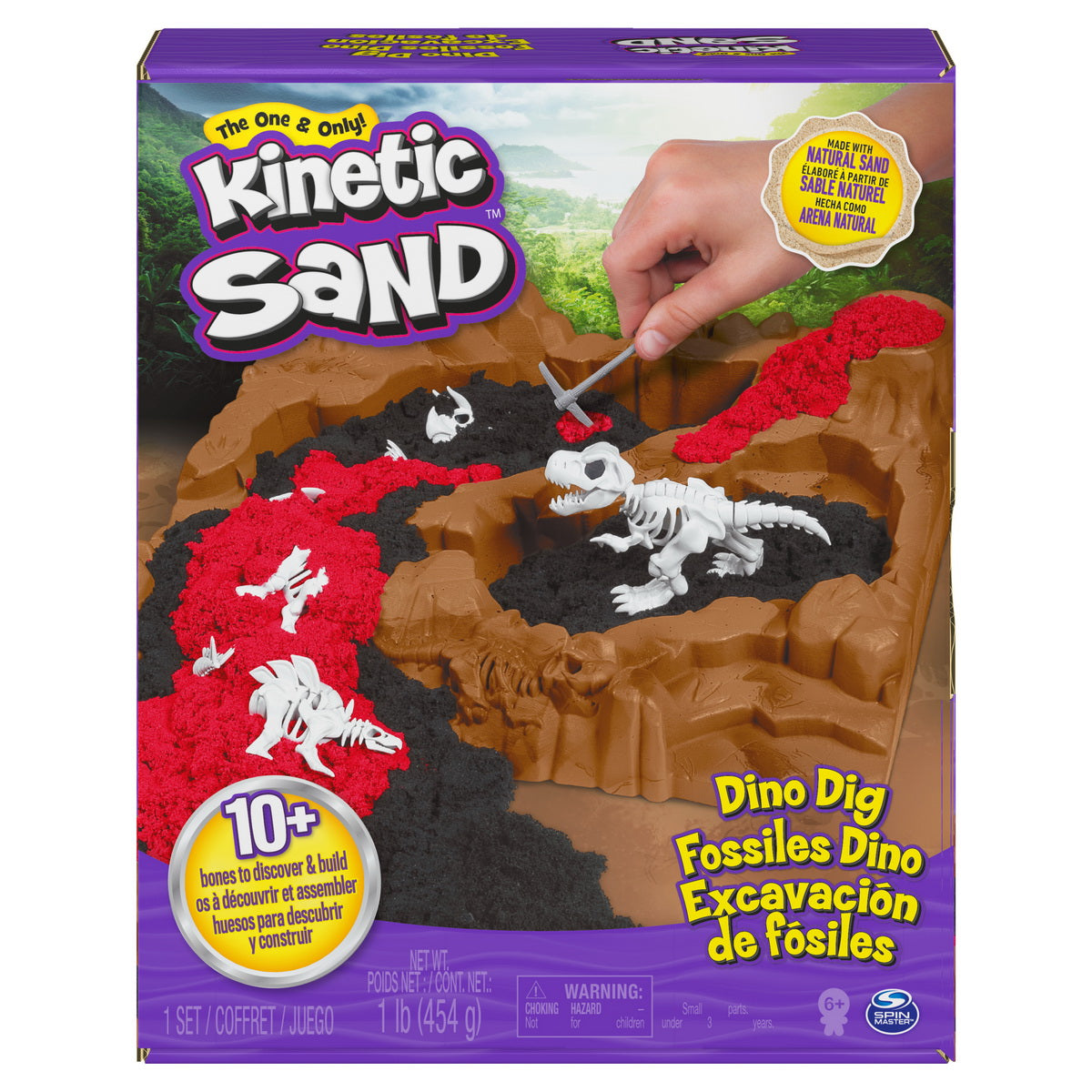 SET KINETIC SAND DINO SANTIERUL ARHEOLOGIC