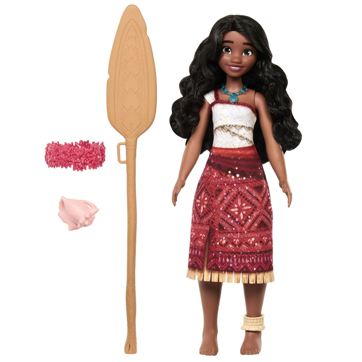DISNEY VAIANA 2 SET PAPUSA VAIANA MUZICALA CU ACCESORII
