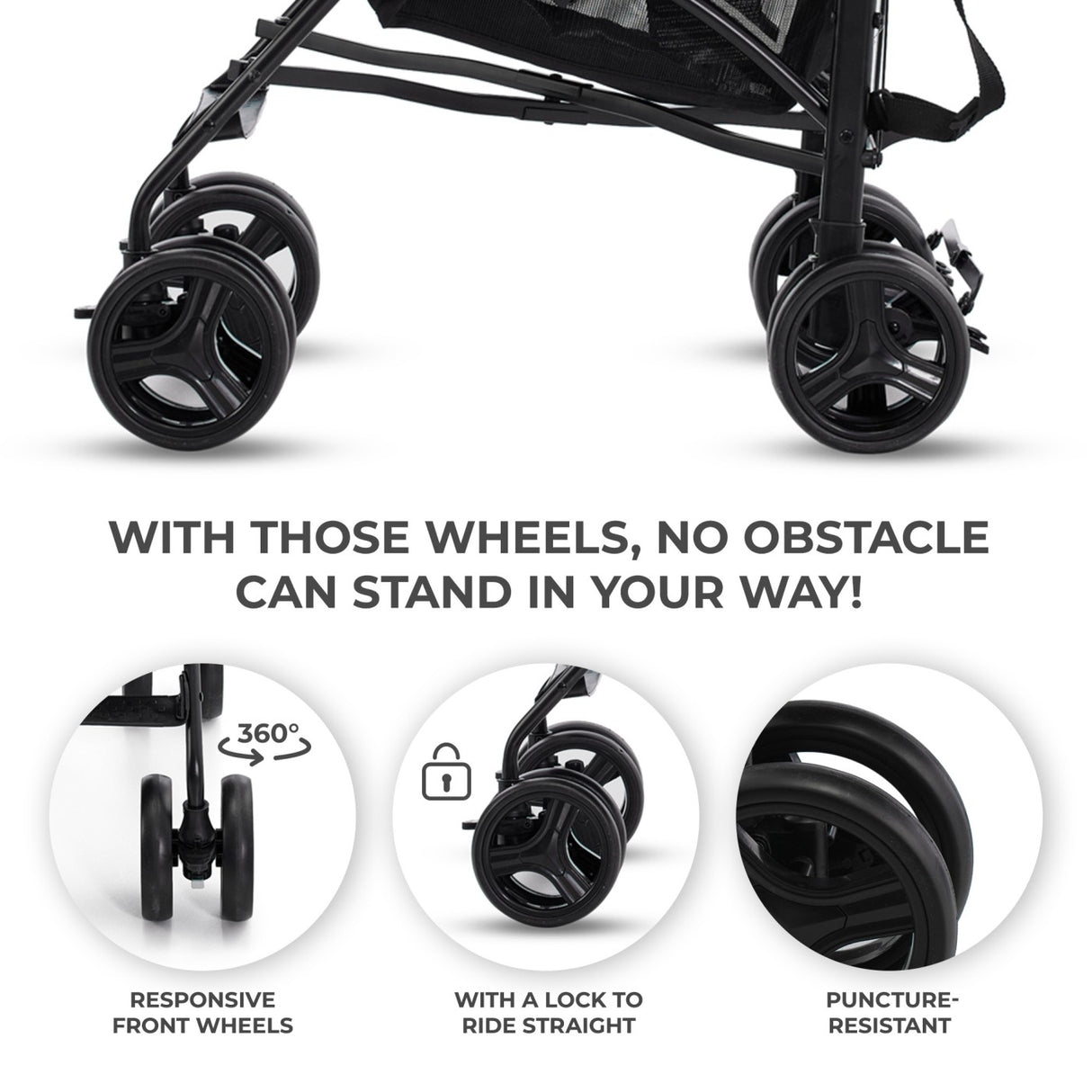 CARUCIOR SPORT KINDERKRAFT TIK, TIP UMBRELA, STONE BEIGE