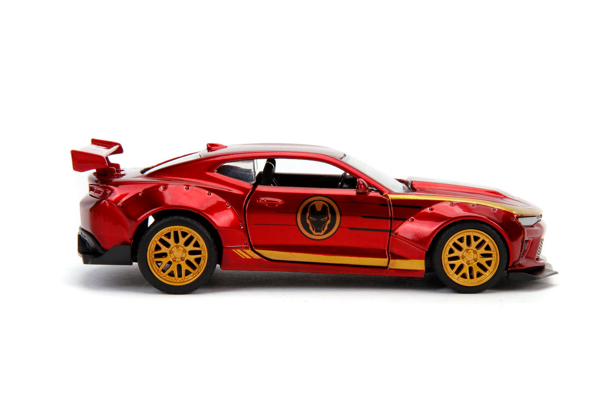 MASINUTA METALICA IRON MAN 2016 CHEVY CAMARO SS SCARA 1 LA 32