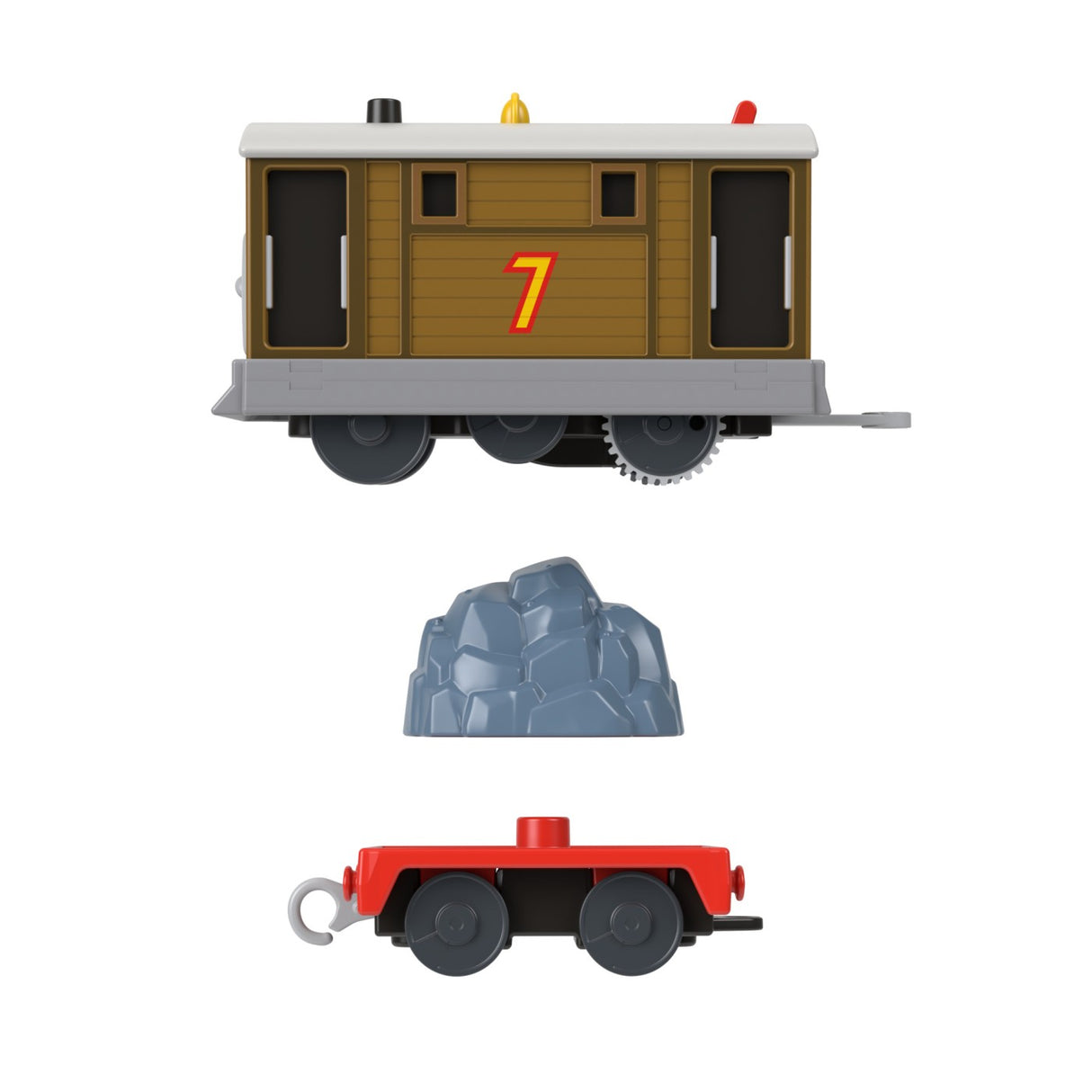 THOMAS LOCOMOTIVA MOTORIZATA TOBY CU VAGON