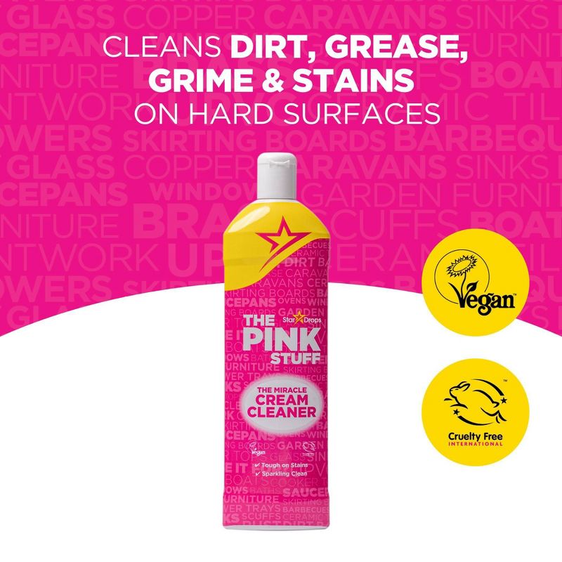 Detergent Crema The Pink Stuff - 16.9 fl oz - Curățare eficientă pentru toate suprafețele