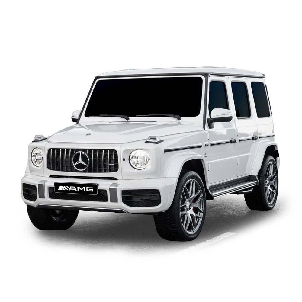 MASINA CU TELECOMANDA MERCEDES-BENZ G63 ALB SCARA 1 LA 24