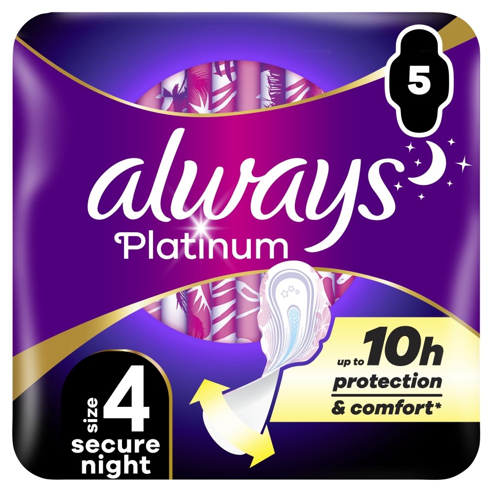 Always Platinum Ultra Night betét, 5 db
