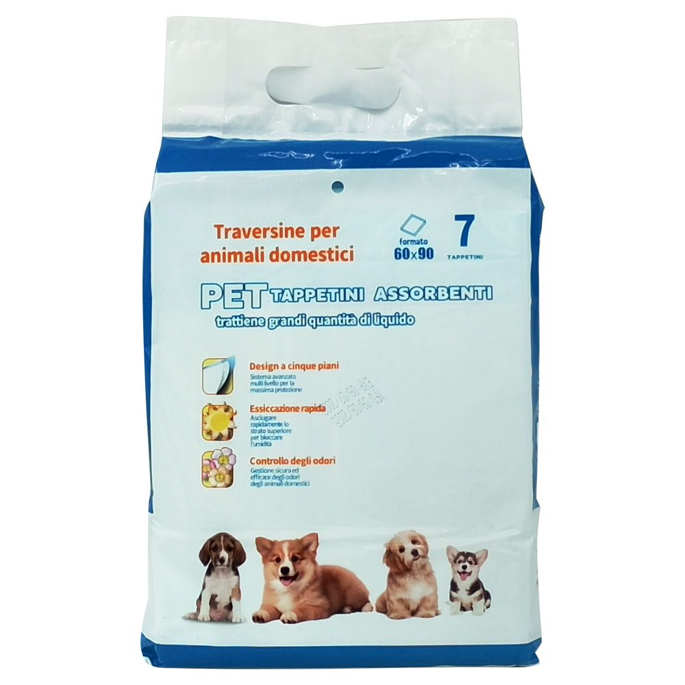 Felszívó alátétek, PET Ágyneműk, 60x90 7 db