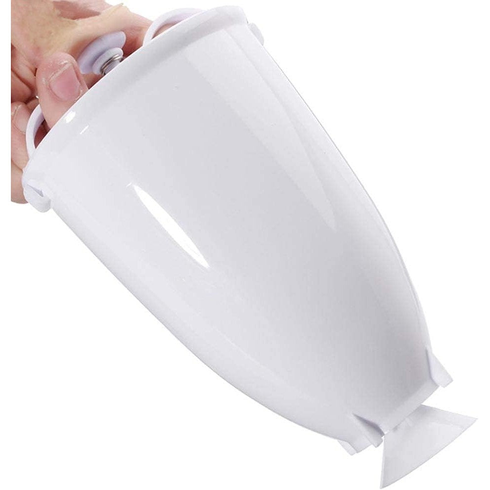 Accesoriu de Bucatarie pentru Gogosi, Vivimall, Dozator pentru Aluat, Dispozitiv Manual, Forma de Gogosi, pentru Gatit, 18x10x10 cm, Alb - vivimall.ro