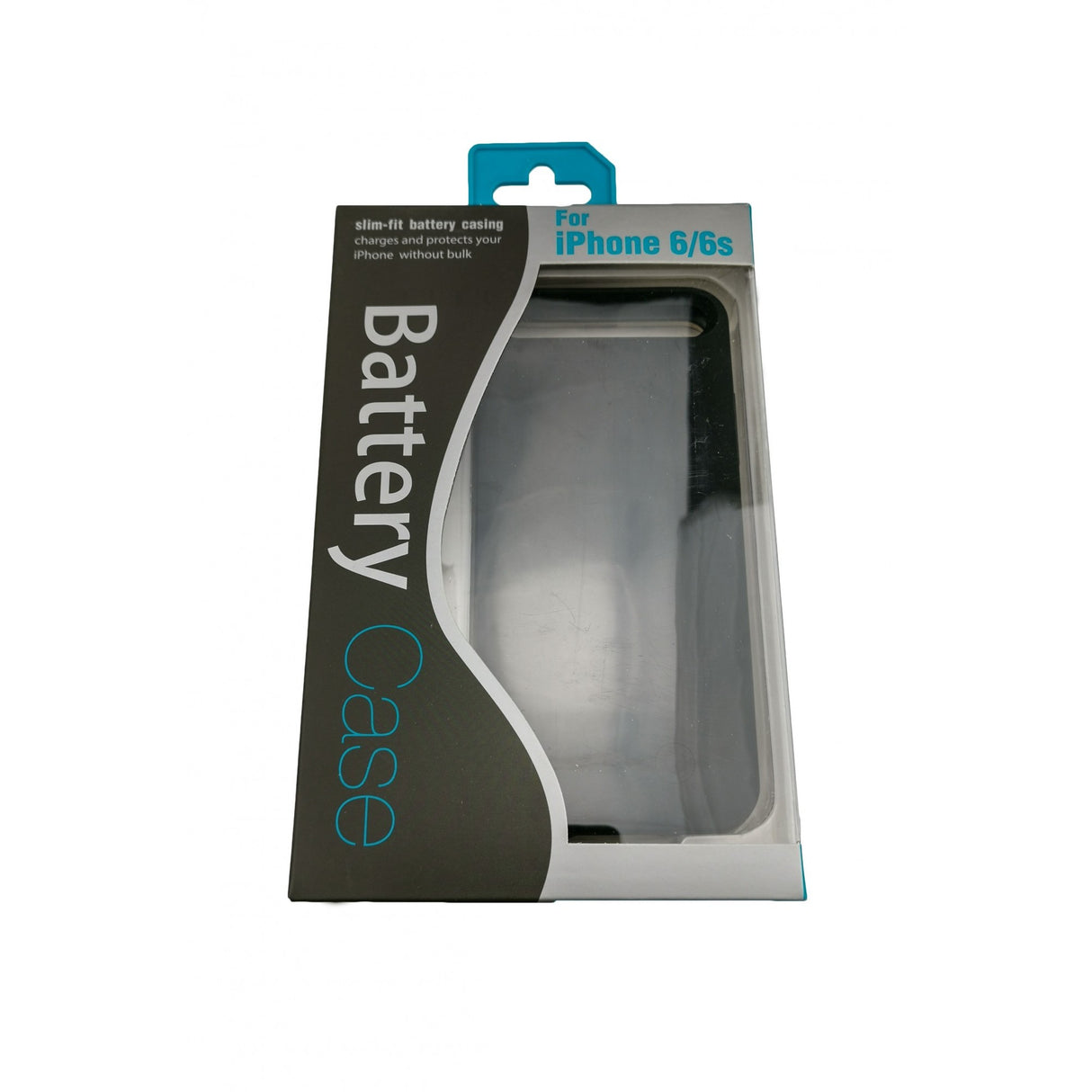 Acumulator extern iFans Battery Case 3100 mAh pentru Apple iPhone 6/6S, Negru - vivimall.ro