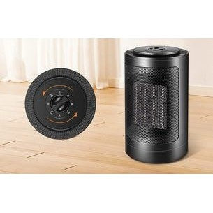 Aeroterma / Radiator ceramic Flippy PTC-1500K1, 1500 W, 2 trepte de putere, termostat reglabil, Negru - vivimall.ro