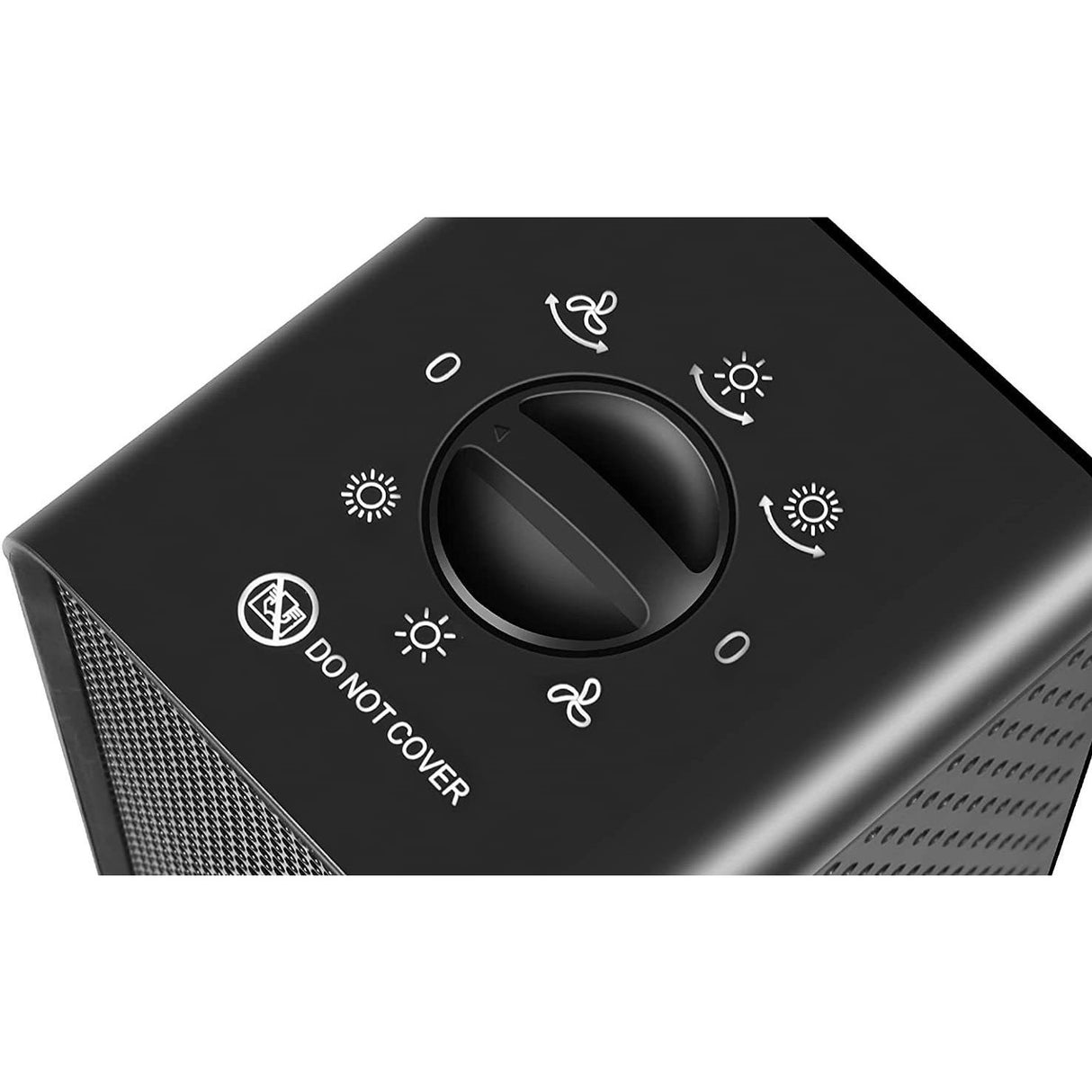 Aeroterma / Radiator Flippy, 1200 W, 2 trepte de putere, termostat reglabil, Negru - vivimall.ro