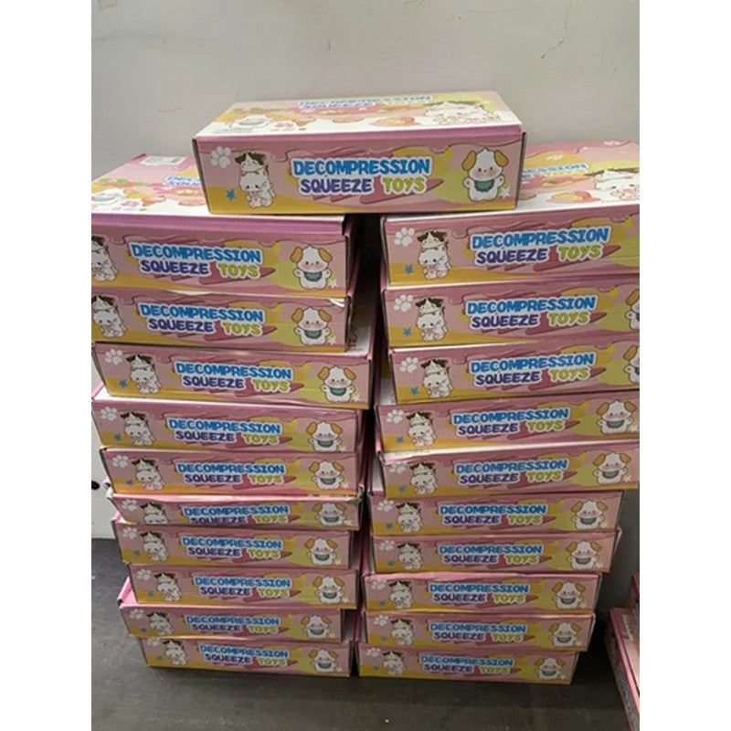 Ambalaj pentru Jucarii Antistres Squishy Cat Paw, Vivimall, cu Revenire Lenta, 27 x 24 x 8 cm, Roz - vivimall.ro