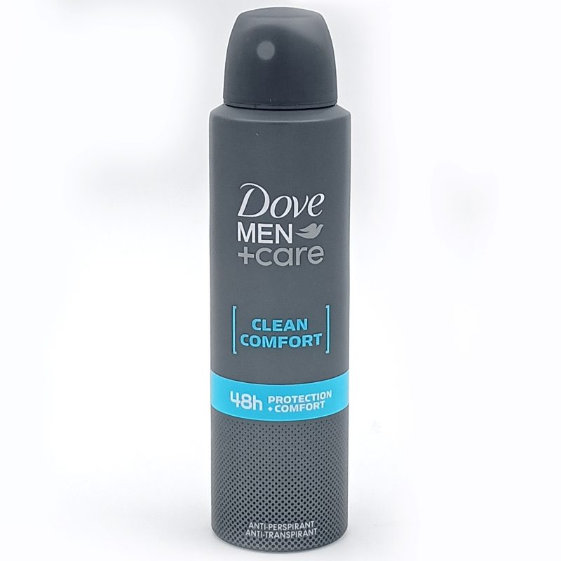 Antiperspirant dezodor, Dove, 150 ml Men Clean Comfort