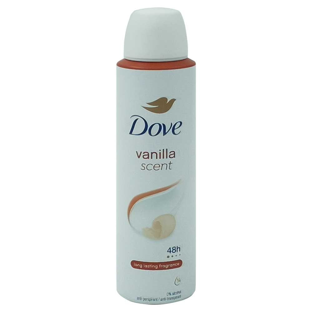 Antiperspirant dezodor, Dove, 150 ml Vanília