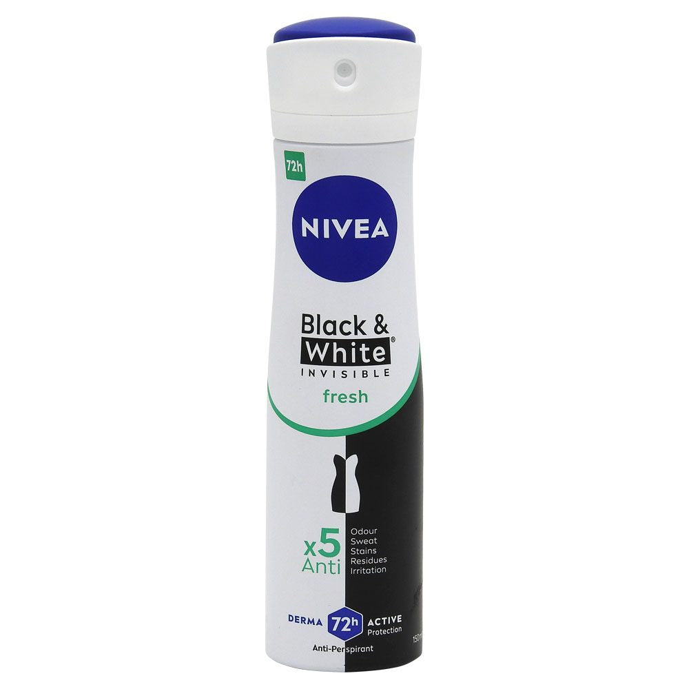 Antiperspiráns Dezodor, Nivea, 150 ml Invisible Bw Fresh