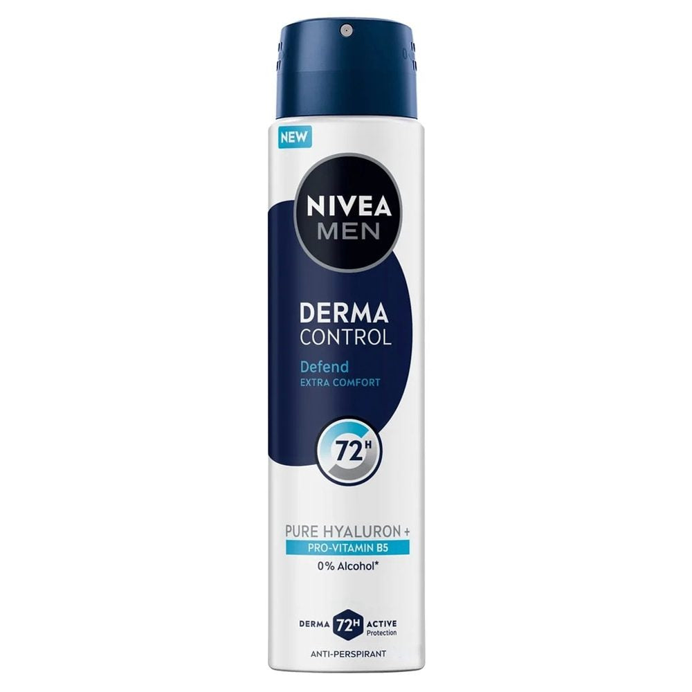 Izzadásgátló dezodor, Nivea, 150 ml Men Derma Control Defend