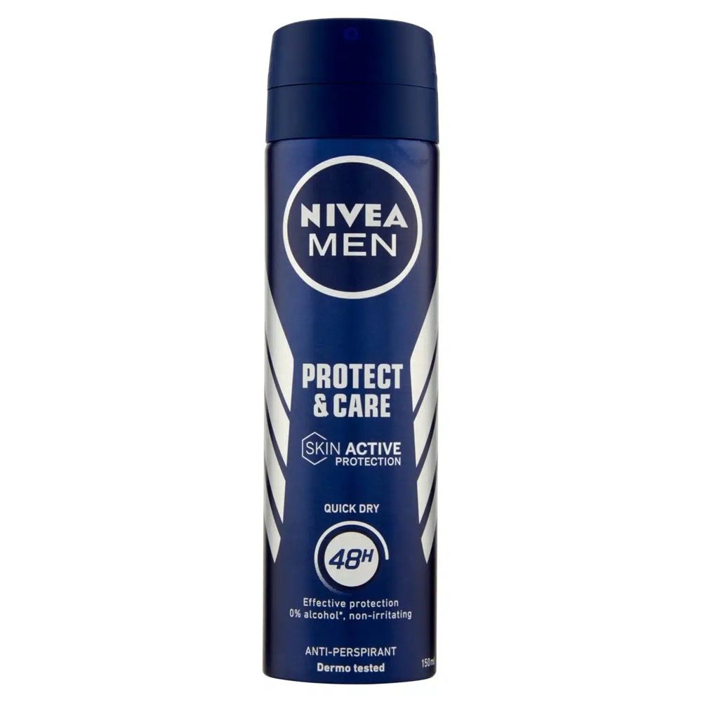 Antiperspirant dezodor, Nivea, 150 ml Men Protect Care