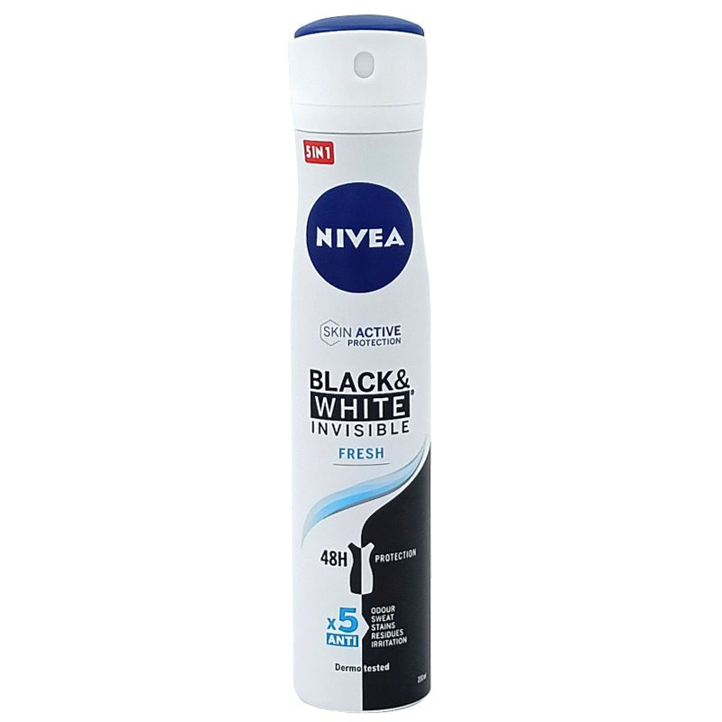 Izzadásgátló dezodor, Nivea, 200 ml Invisible Bw Fresh