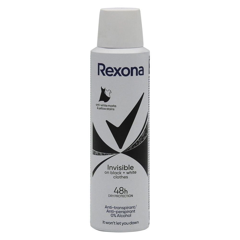 Izzadásgátló dezodor, Rexona, 150 ml Invisible Bw
