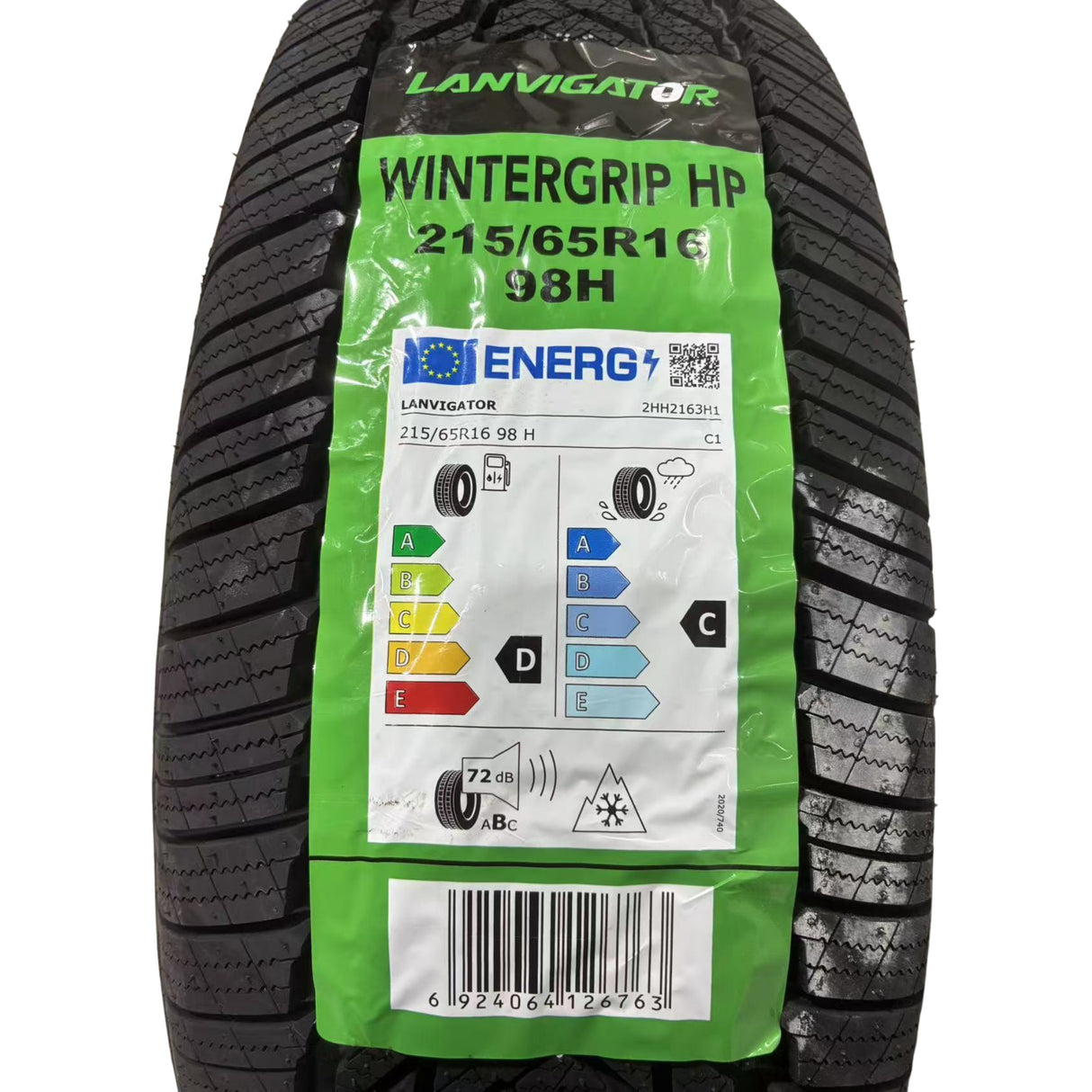 Anvelopa Iarna LANVIGATOR WINTERGRIP HP 215/65R16 98H, Aderenta Sporita pe Zapada si Umed, Confort si Durabilitate - vivimall.ro