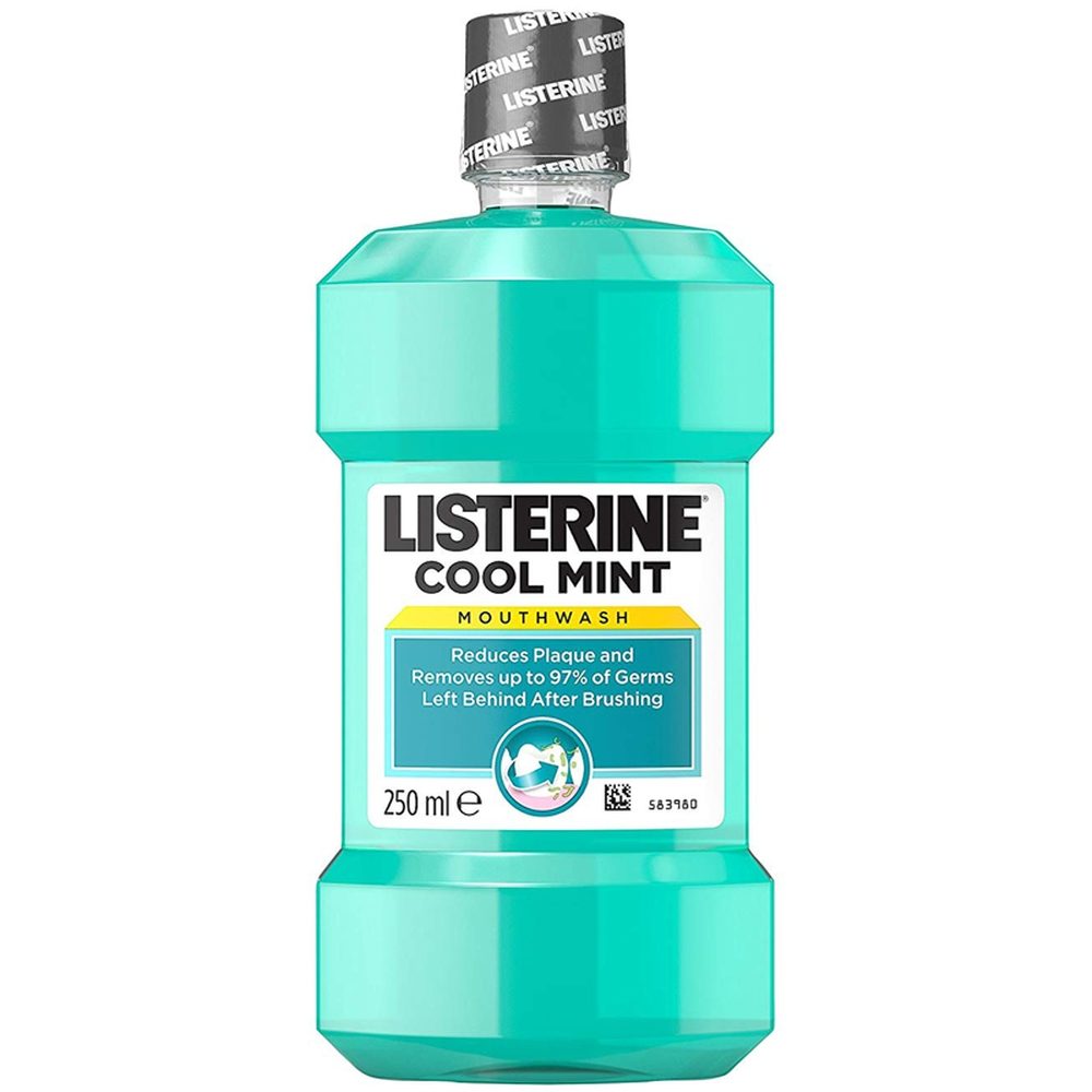 Szájvíz, Listerine, 250 ml Cool Mint