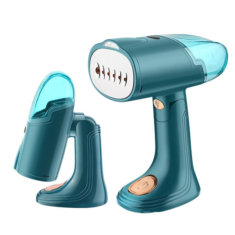 Aparat de Calcat Haine, Vivimall, Aparat Portabil pentru Calcat Haine, Perfect pentru Calatorii, 20 x 10.5 x 8.7 cm, 1500 W, 220 V, Turcoaz - vivimall.ro