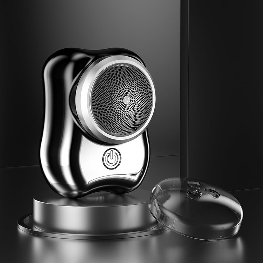 Aparat de Ras Electric, Vivimall, Portabil, Incarcare USB Type-C, Autonomie >60 min, 6.5 x 4.5 x 4 cm, 5V, 3.7W, Negru - vivimall.ro