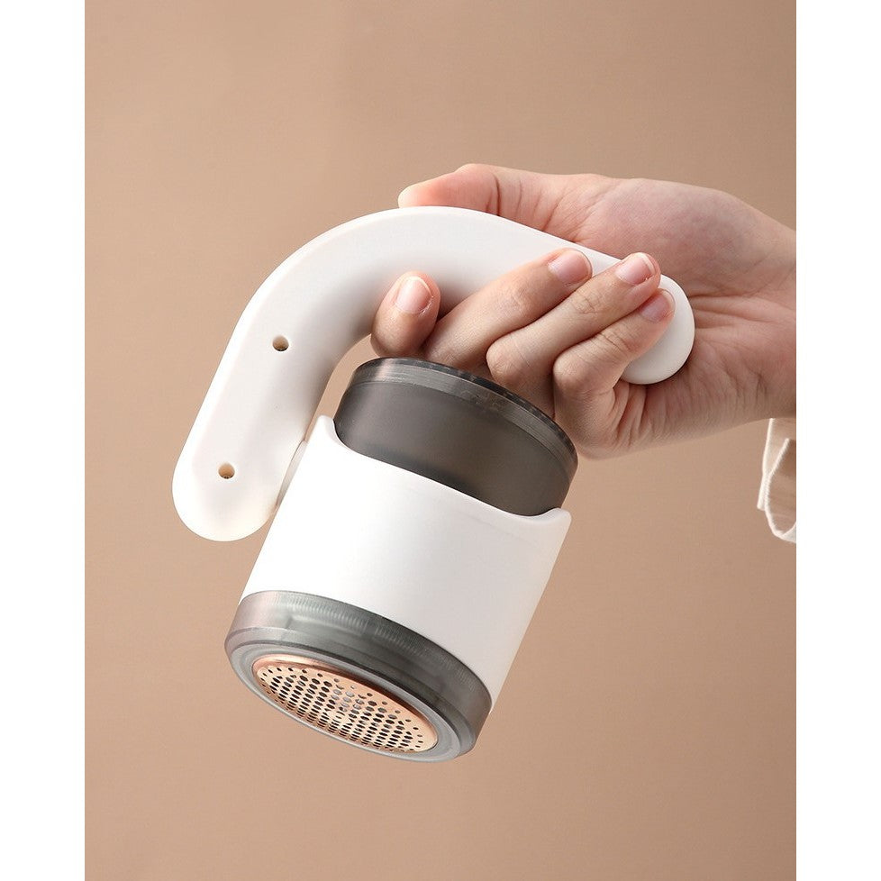 Aparat Pentru Curățat Scame, Păr Și Praf, Cu LED, Pentru Diferite Tipuri De Material, Cu Lame Din Oțel Inoxidabil, Compartiment De Depozitare, Mâner Reglabil, 11 x 10,5 x 8,7 cm - vivimall.ro