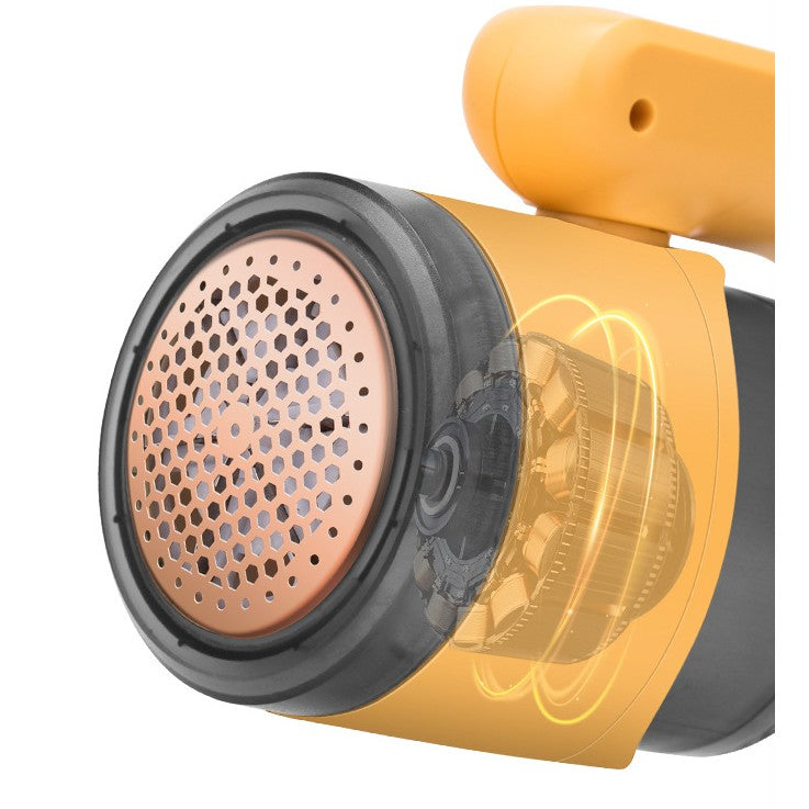 Aparat Pentru Curățat Scame, Păr Și Praf, Cu LED, Pentru Diferite Tipuri De Material, Cu Lame Din Oțel Inoxidabil, Compartiment De Depozitare, Mâner Reglabil, 11 x 10,5 x 8,7 cm - vivimall.ro