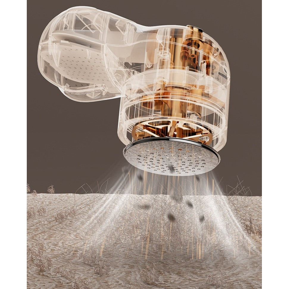 Aparat Pentru Curatat Scame, Par Si Praf, Pentru Diferite Tipuri De Material, Incarcare Usb Type-C, Model Labuta De Pisica, 14X7X7.5 Cm, Maro - vivimall.ro