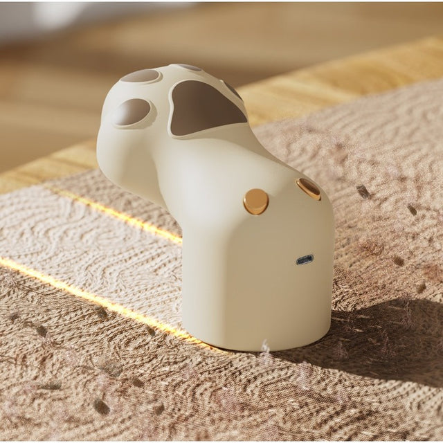 Aparat Pentru Curatat Scame, Par Si Praf, Pentru Diferite Tipuri De Material, Incarcare Usb Type-C, Model Labuta De Pisica, 14X7X7.5 Cm, Maro - vivimall.ro