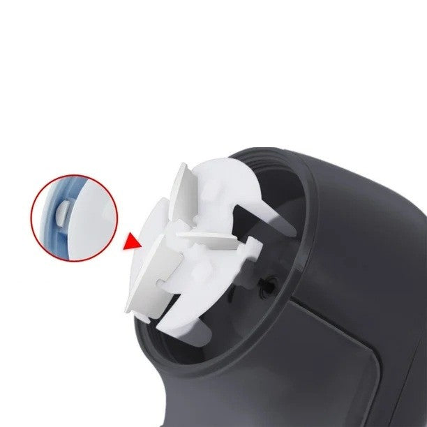 Aparat Scame si Par Haine, Vivimall, Electric, USB inclus, Periuta Curatare, pentru Diferite Tesaturi, 13 x 6.8 x 5.8 cm, Negru - vivimall.ro