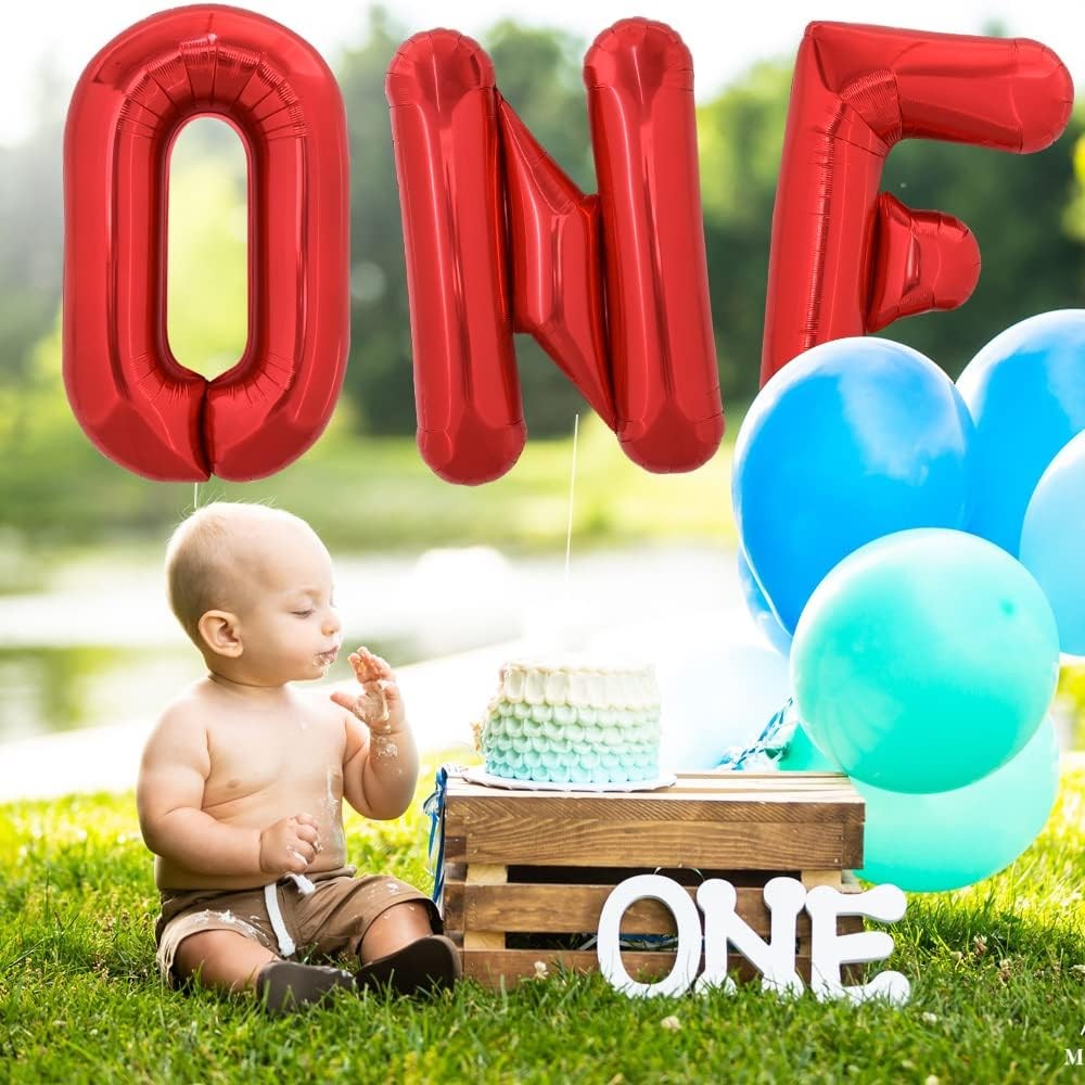 Balon Folie Metalizata Litera N, Vivimall, 40 cm, Umflati cu Heliu sau Aer, Ambalaj Individual, Pai inclus, Rosu - vivimall.ro