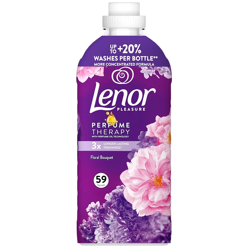 Öblítő, Lenor, 1239 ml Flower Bouquet, 59 mosás