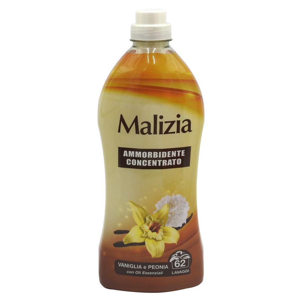 Öblítő, Malizia, 1,25 L Vanília és bazsarózsa, 62 mosás