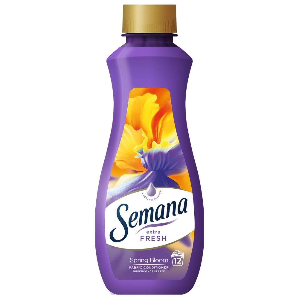 Balsam de rufe Semana Extra Fresh Spring Bloom, flacon 250 ml, 12 spălări, vedere frontală