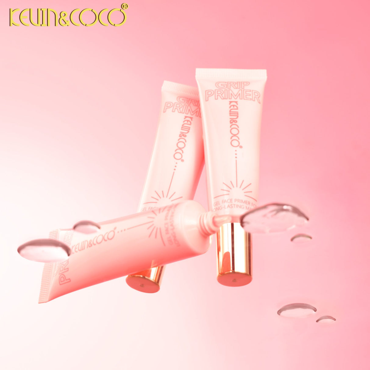Baza pentru Machiaj, Kevin&Coco, Primer, Netezire Ten, Fixare de Lunga Durata, Textura Fina, Transparenta, 38.7 g, 3.8x2.3x2.5cm, Roz